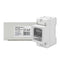Qoltec 50899 - Eenfasige elektronische energieverbruiksmeter - 230 volt LCD-scherm 2P DIN-rail