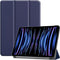Just in Case iPad Pro 11 (2018 2020 2021) - Smart Tri-Fold Hoes - Auto-wake functie - Blauw