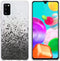 iMoshion Hoesje Geschikt voor Samsung Galaxy A41 Hoesje Siliconen - iMoshion Design hoesje - Zwart / Transparant / Splatter Black