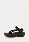 Teva W Hurricane XLT2 Ampsole - Dames Sandalen - Hakhoogte 3-4 cm - Zwart - Maat 42