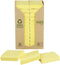 Post-it® Notes, Gerecycleerd, Toren, Geel, 38 x 51 mm, 24 Blokken, Non X-Wrapped, 100 Blaadjes/Blok