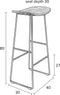 ANLI STYLE Barstool Tangle Natural