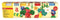 Eberhard Faber kinderklei - 4x in beker - 140 gram - wit-geel-rood-blauw - EF-572506