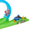 PAW Patrol - Pup Squad-reddingslooping - Baanspeelset met voertuigwerper en 2 Pup Squad-auto's