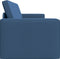 vidaXL - Vloersofa - Bed - 2-in-1 - Blauw - 245x150x60,5 - cm - Stof