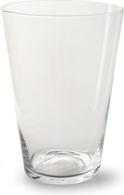 Jodeco Bloemenvaas Nina - helder transparant - glas - 20 x 28 cm - klassieke vorm vaas