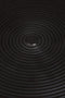 Bold Monkey Hypnotising Round - Bijzettafel - Gelakt aluminium - Zwart
