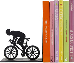 Balvi Boekensteun Wielerrenner Fietser Metaal Zwart Le Tour