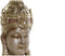 Decoratieve figuren DKD Home Decor Gouden Bruin Boeddha Hars (15 x 9 x 30 cm)