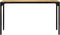 vidaXL - Eettafel - 140x80x76 - cm - massief - mangohout