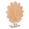 Decoratieve figuren Alexandra House Living Natuurlijk Glas Hout MDF Pauw 53 x 12 x 46 cm