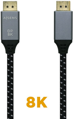 Aisens A149-0436 - DisplayPort Kabel - 1,5 m - Grijs Zwart