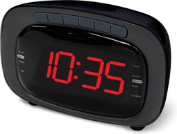 Denver CR-422 - Wekkerradio - FM Radio Dual Alarm Snooze - Zwart