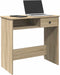 vidaXL - Bureau - 80x40x75 - cm - bewerkt - hout - sonoma - eikenkleurig