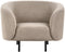 Fauteuil LOEN Stof Taupe