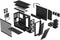 Fractal Design Meshify 2 RGB - PC Behuizing - ATX EATX Micro-ATX Mini-ITX - Zwart