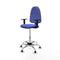 Piqueras y Crespo B1D05RT - Bureaustoel - Hoogteverstelbaar met armleuning - Licht Blauw