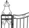 vidaXL-Poort-121x8x100-cm-smeedijzer-zwart