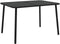 vidaXL - Tuintafel - 110x80x71 - cm - staal - antracietkleurig