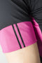Craft Velo - Fietsshirt - Korte mouw ademend - Zwart/paars