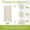 Angel Living Paravent - 1-delig - 81x180 cm - Klapbaar - Vrijstaand - Metalen Frame
