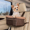 PetSafe Happy Ride Booster Seat - Autostoel voor kleine honden - Verstelbaar en wasbaar - Kleur bruin - Large