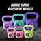 Kettlebell-Gewicht met Ergonomische Handgreep, Kettlebell-Halter voor Spiertraining Thuis en in de S