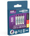 Ansmann 1311-0028 - Oplaadbare AAA Li-Ion Batterijen - 4-in-1 USB-C Oplaadkabel - Wit (4 stuks)