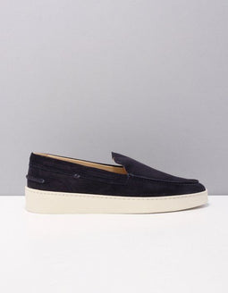 Greve 2301 - Loafers - Suède - Blauw 43,5 (9+)