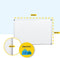 BRASQ Whiteboard 60x90 cm - Magnetisch - Accessoires set (markers wisser magneten) - Wit