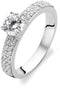 TI SENTO 1795ZI - Dames Ring - 925 zilver - Zirkonia wit - Maat 17.25 mm (maat 54)