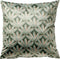 Dutch Decor CRESENTO - Sierkussen 45x45 cm - luxe kussen met bladmotief – Granite Green - multicolor - Inclusief binnenkussen