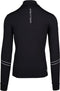 Gorilla Wear Noxen Long Sleeve Shirt - Slim Fit - Reflecterende Details - Zwart - 3XL