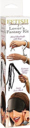 Pipedream Fetish Fantasy Bondage - set Lover's Fantasy Kit zwart