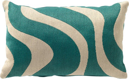 Dutch Decor OCEANE - Outdoor Kussenhoes 30x50 cm - waterafstotend en uv-bestendig - Latigo Bay - blauw