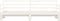 vidaXL - Slaapbank - met - onderschuifbed - 90x190 - cm - massief - grenenhout - wit