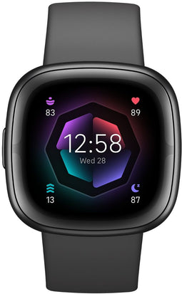 Fitbit Sense 2 - Smartwatch - Stressdetectie Slaapmonitor - Zwart