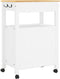 vidaXL - Keukentrolley - MONZA - 60x40x90 - cm - massief - grenenhout