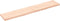 vidaXL - Wastafelblad - 160x30x(2-4) - cm - onbehandeld - massief - hout