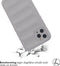 imoshion Hoesje - Geschikt voor iPhone 11 Pro Max - EasyGrip Backcover - Grijs