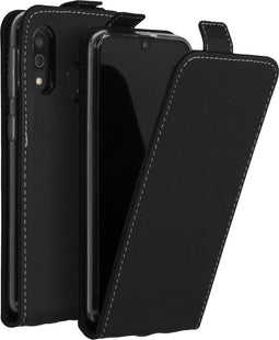 Accezz Hoesje Geschikt voor Samsung Galaxy A40 Hoesje Met Pasjeshouder - Accezz Flipcase - Zwart