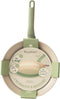 LEO Braadpan antikleef Balance Sage - Ø 28cm - Groen - PFAS-vrij