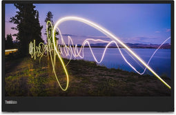 Lenovo ThinkVision M15 - Monitor 15,6" - Full HD 1920x1080 - Zwart