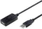 LogiLink UA0143 - USB 2.0 Repeaterkabel - USB-A stekker naar USB-A bus 10 m Zwart