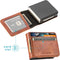 iMoshion Hoesje Geschikt voor Samsung Galaxy Z Flip 3 Hoesje Met Pasjeshouder - iMoshion Luxe Bookcase flip versie - Bruin