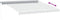 vidaXL - Luifel - handmatig - uittrekbaar - en - LED - 400x350 - cm - antraciet - en - wit
