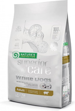 Nature´s P White Dog Adult Small Lam 10kg Hond Voedsel Transparant 10kg