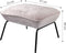 Dutch Decor - SCOTT - Voetenbankje - velvet poef - 57x54x40 cm - ideale bijzet poef - Pumice Stone - beige- Hocker- Zitmeubel