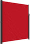 vidaXL - Windscherm - uittrekbaar - 220x300 - cm - rood