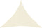 vidaXL - Zonnezeil - 160 - g/m² - 6x6x6 - m - HDPE - crèmekleurig